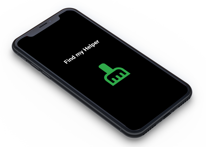 Find My Helper app